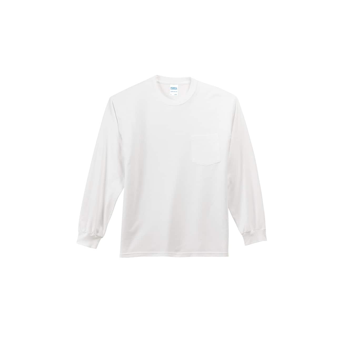 Port & Company® Tall Long Sleeve Essential Pocket T-Shirt